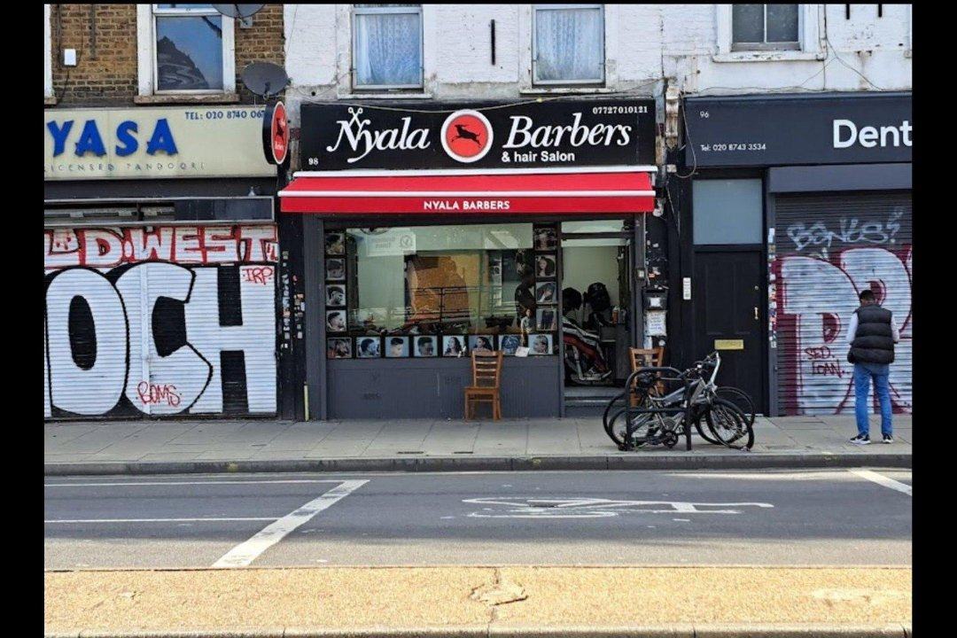 Nyala Barbers on Goldhawk Road, Shepherd's Bush